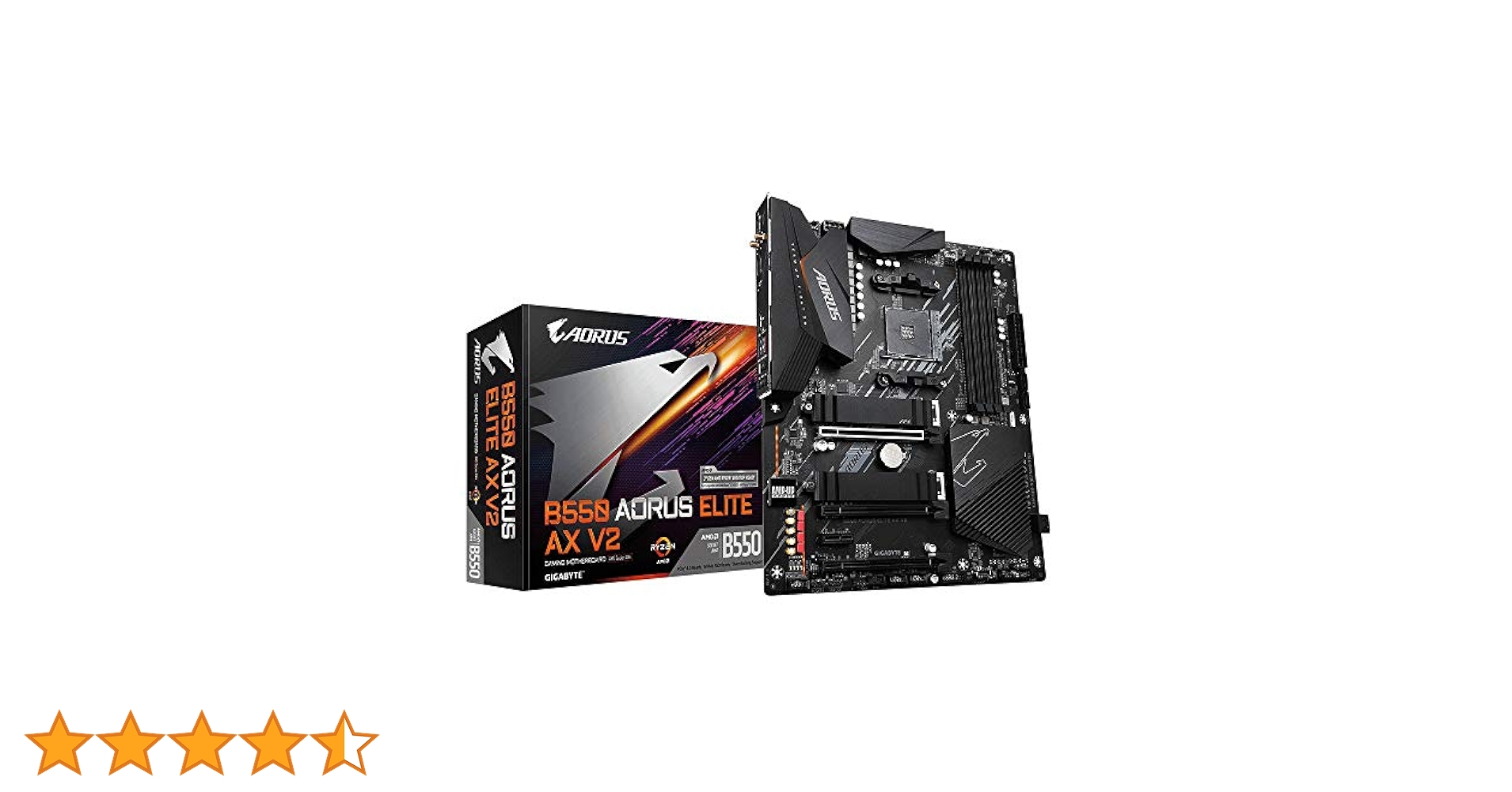 Amazon | Gigabyte B550 AORUS ELITE AX V2 マザーボード - AMD